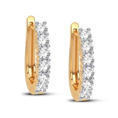 14K 1.00CT Diamond Earring - 31322