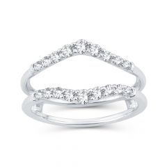 14K 0.50CT Diamond RING GUARD - 48157