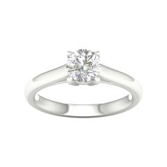 14K  1.00CT Certified Lab Grown Diamond Ring ( IGI Certified ) - 64024