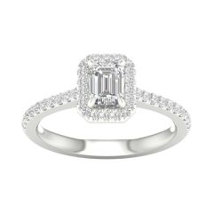 14K 1.00CT Certified Lab Grown Diamond Ring ( IGI Certified ) - 64063