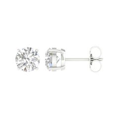 14K 2.00CT Certified Lab Grown Diamond earrings ( IGI Certified ) - 64120