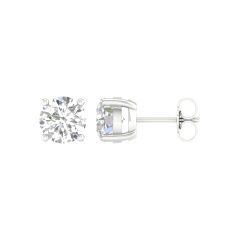 14K 3.00CT Certified Lab Grown Diamond earrings ( IGI Certified ) - 64323