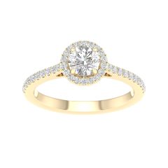 14K 1.00CT Certified Lab Grown Diamond Ring ( IGI Certified ) - 64394