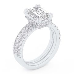 14K 3.00CT Lab Grown Diamond Bridal Ring - 65800